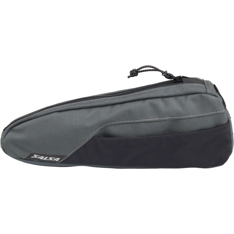 Salsa EXP-R Series Trillium Top Tube Bag – Large Gray