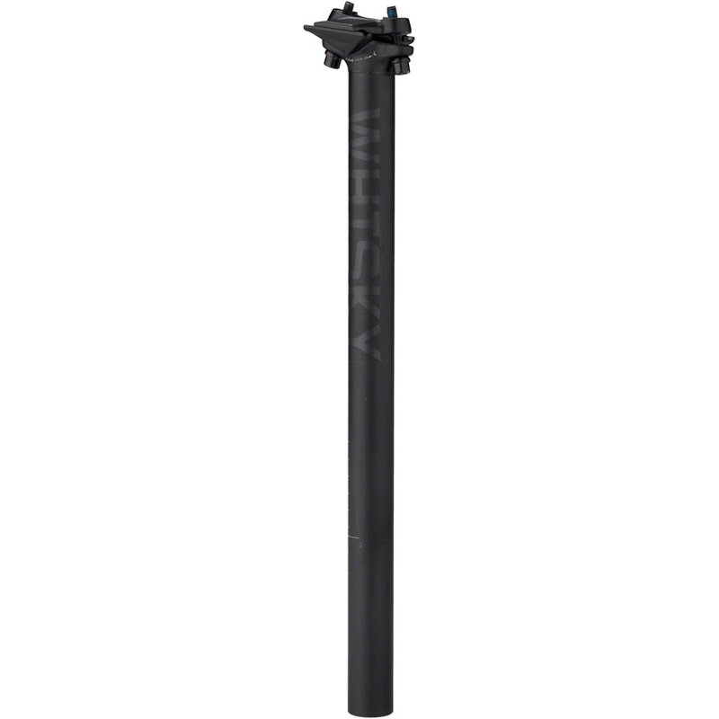 WHISKY No.7 Alloy Seatpost – 27.2 x 400mm 0mm Offset Matte Black
