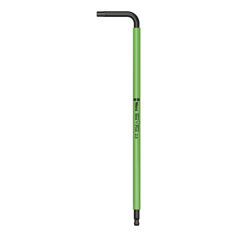 Wera 950 SPKL L-Key Hex Wrench – 2.5mm Bright Green