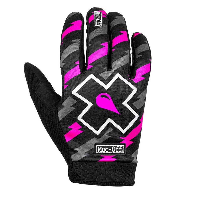 Muc-Off MTB Ride Full Finger Gloves Unisex Bolt L Pair