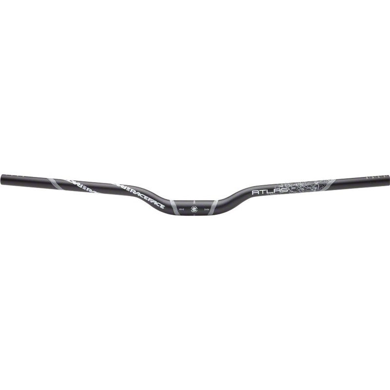 RaceFace Atlas Riser Handlebar 31.8 x 785mm 1-1/4″ Rise Black