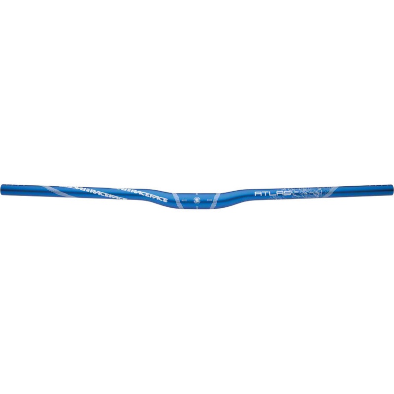 RaceFace Atlas Riser Handlebar 31.8 x 785mm 1/2″ Rise Blue