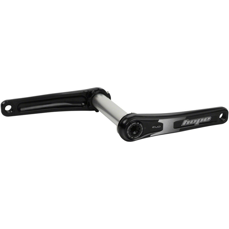 Hope Evo Fat Bike Crankset – 165mm Direct Mount 30mm Spindle For 170/177mm Rear Spacing BLK