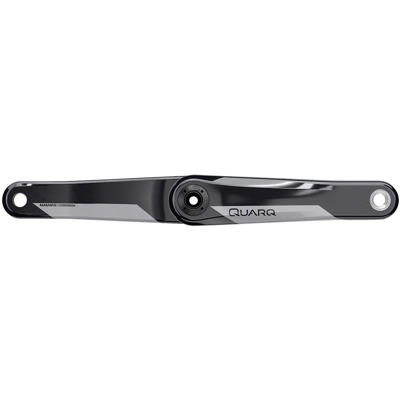 Quarq DUB Crank Arm Assembly – 177.5mm 8-Bolt Direct Mount DUB Spindle Interface Natural Carbon D2
